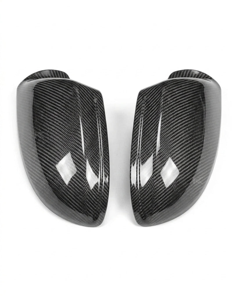 2011–2018 Audi A6 / S6 C7 4G Wing Mirror Cap Housings – Carbon Fiber