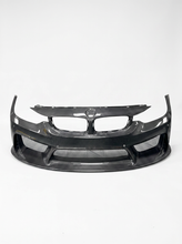 Load image into Gallery viewer, BMW 3 Series F80 F82 F83 Carbon Fiber 3D Front Bumper (2011-2019)