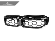 Load image into Gallery viewer, AutoTecknic Gloss Black Honeycomb Front Grille - G20 3-Series LCI