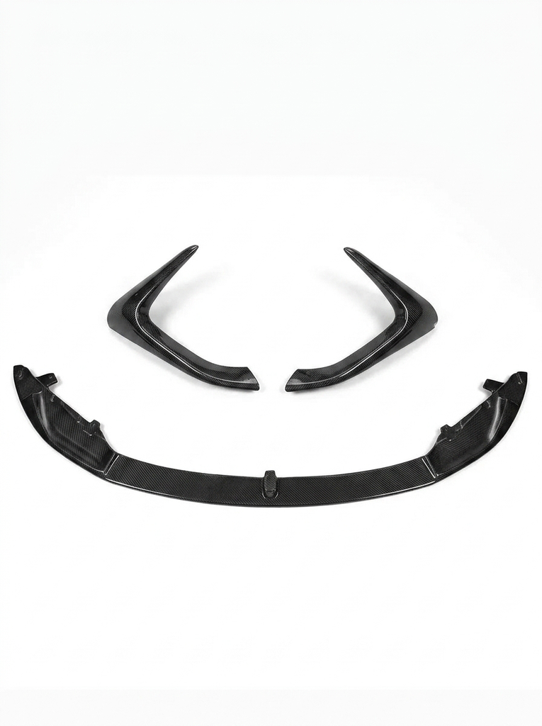 BMW 3 Series F80 M3 F82 F83 M4 M Performance Style Carbon Fiber Front Lip (2015 - 2019)