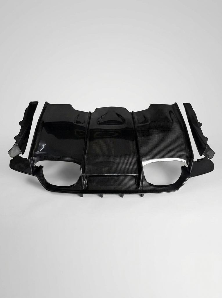 BMW 3 Series F80 F82 M3 M4 PSM Style Carbon Fiber Rear Diffuser Under Tray (2015 - 2020)