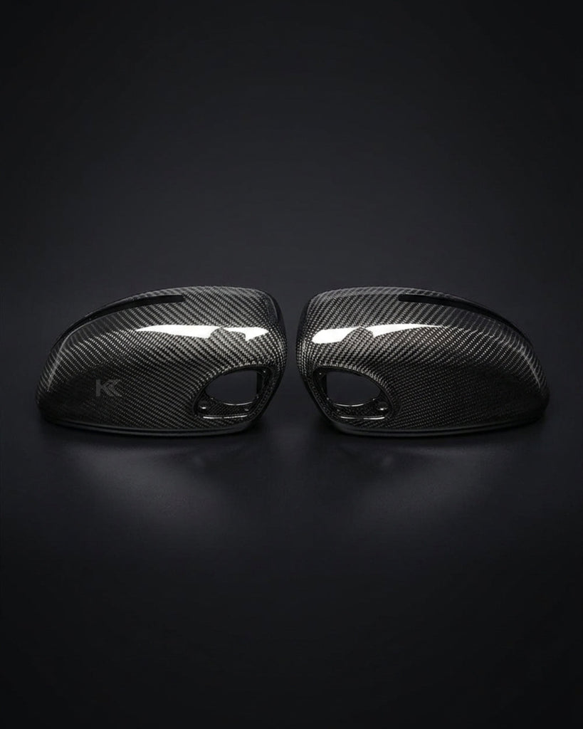 2008–2014 Audi R8 / 2008–2012 Audi TT Side Wing Mirror Covers – Carbon Fiber