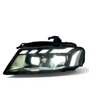 Load image into Gallery viewer, Audi A4 RS Style LED Headlight Assembly with Daytime Running Lights 2008 - 2012