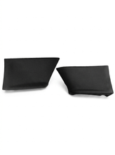 Load image into Gallery viewer, 2008-2015 Mitsubishi Lancer EVO Style Unpainted Rear Bumper Aprons PU