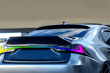 Load image into Gallery viewer, Lexus IS 300h Modern Tail Light Upgrade (RGB Color Changing) LED Tail Lights (2014-2020)