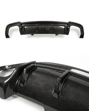Load image into Gallery viewer, 2017–2019 Audi A5 S-Line / S5 B9 Coupe &amp; Sportback S5 Style Rear Bumper Diffuser – Carbon Fiber