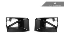 Load image into Gallery viewer, AutoTecknic Dry Carbon Front Bumper Lower Vent Set - G87 M2