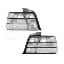 Load image into Gallery viewer, BMW 3 Series E36 All Clear Frosted Lens Tail Lights (1992-1998)