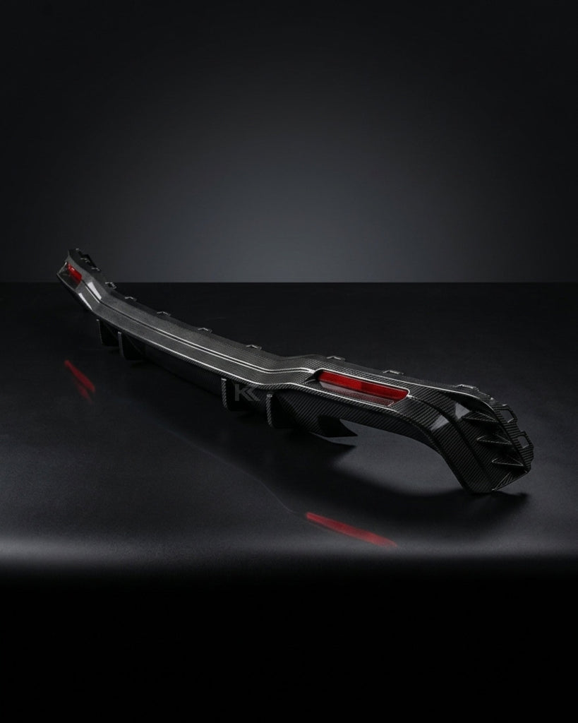 2019–2020 Audi A7 S-Line / S7 C8 Sportback Rear Bumper Diffuser – Carbon Fiber