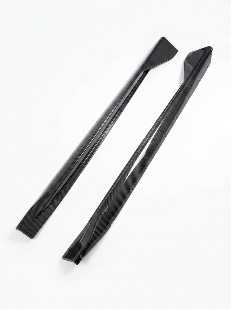 BMW 3/4 Series G80 G81 G82 G83 MP Style Carbon Fiber Side Skirts (2019 - 2024)
