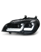 Load image into Gallery viewer, BMW X5 E70 "TRON" LED Headlights 2007-2013
