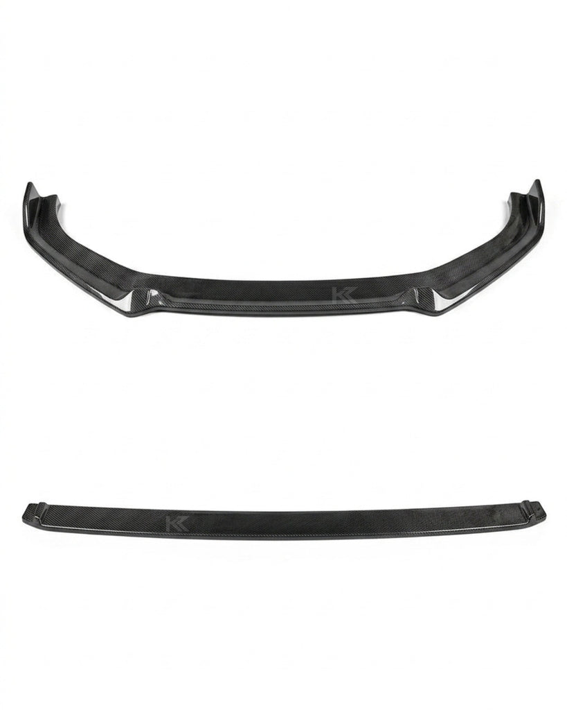 2017–2019 Audi A5 S-Line / S5 B9 Front Bumper Diffuser Lip – Carbon Fiber