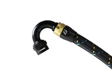 Load image into Gallery viewer, GReddy AN06 150 DEGREE HOSE END SWIVEL BLACK/GOLD ANODIZED