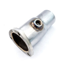 Load image into Gallery viewer, Stainless Works Collector Adapter 3-Bolt 3in OD Tubing 2-1/2in OD Outlet + O2 Bung