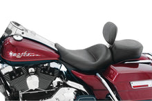 Load image into Gallery viewer, Mustang 97-07 Harley Rd King, 06-07 Str Glide, 00-05 Eagle Std Solo Seat W/Driver Backrest - Black