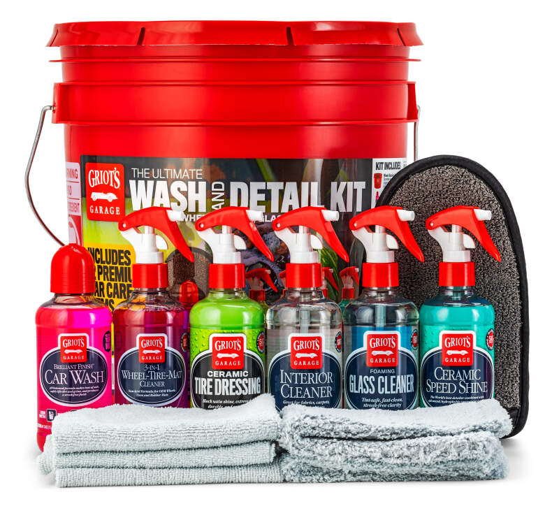 Griots Garage Ultimate Wash Detail Kits