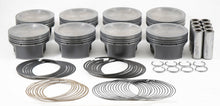 Load image into Gallery viewer, Mahle MS Piston Set SBF 284cid 3.572in Bore 3.543in Stroke 5.930in Rod .866 Pin-16cc 9.5 CR Set of 8