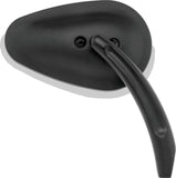 Bikers Choice 65-Up Black Tapered Mirrors Universal Custom Pair