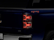 Load image into Gallery viewer, Raxiom 14-18 Chevrolet Silverado 1500 LED Tail Lights/Seq Turn Signals- Chrome- Clear Lens