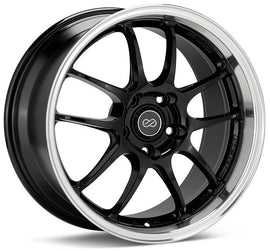 Enkei PF01 17x9 5x114.3 35mm Offset 75mm Hub Bore - Black Mach