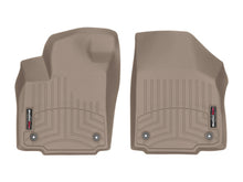 Load image into Gallery viewer, WeatherTech 2017+ Jaguar XE Front FloorLiner - Tan (AWD Only)