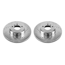 Load image into Gallery viewer, Power Stop 03-05 Land Rover Range Rover Front Evolution Drilled &amp; Slotted Rotors - Pair