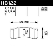 Load image into Gallery viewer, HAWK Performance DTC-60 Motorsports Brake Pads (18mm) - Fits Front YSCPF6B &amp; YSCPF8A Calipers