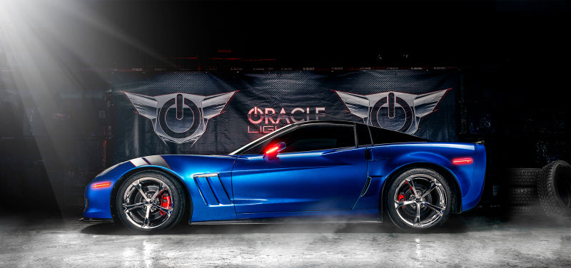 Oracle 05-13 Chevrolet Corvette C6 Concept Sidemarker Set - Clear - No Paint NO RETURNS