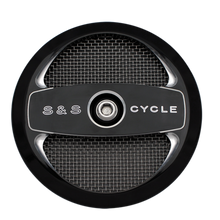 Load image into Gallery viewer, S&amp;S Cycle Air 1 Air Cleaner Cover - Gloss Black