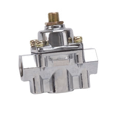 Load image into Gallery viewer, Edelbrock Fuel Pressure Regulator Carbureted 160 GPH 5-10 PSI 3/8In In/Out Returnless Black
