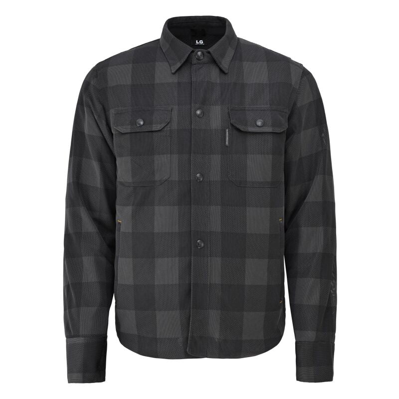 Speed and Strength Black Nine Mesh Moto Shirt Black - Large