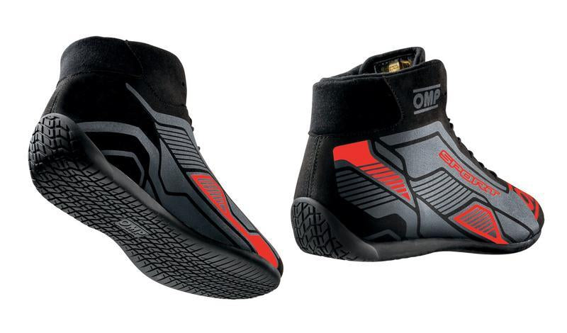 OMP Omp Sport Shoes Fia 8856-2018 Black / Red Sz 40