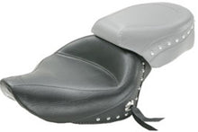 Load image into Gallery viewer, Mustang 04-21 Harley Sportster 4.5 Gallon Wide Touring Solo Seat w/Studs - Black