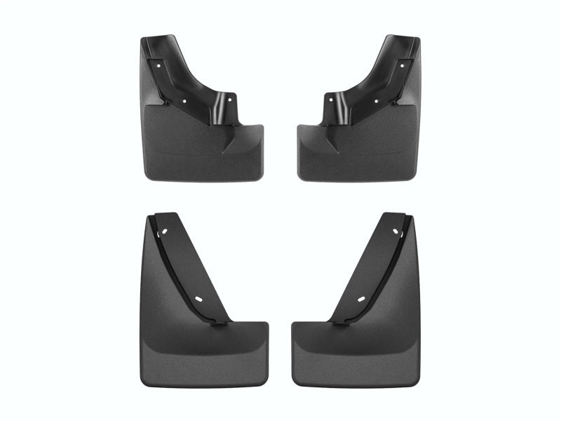 WeatherTech 25-26 Cadillac Escalade Front & Rear Mudflaps - Black