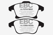 Load image into Gallery viewer, EBC 13+ Ford Fusion 1.6 Turbo Yellowstuff Front Brake Pads