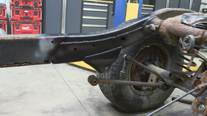 Rust Buster 1996-2002 Toyota 4Runner Mid-Rear Frame Repair Kit With C/A Mount - Right