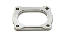 Vibrant T304 SS 4 Bolt Flange for 4in O.D. Oval tubing