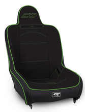 Load image into Gallery viewer, PRP Premier High Back Suspension Seat- Black/Green Tweed