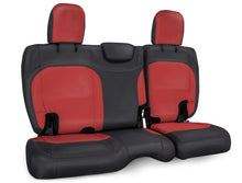 Load image into Gallery viewer, PRP 2018+ Jeep Wrangler JLU/4 door Rear Bench Cover with Cloth Interior - Black/Red