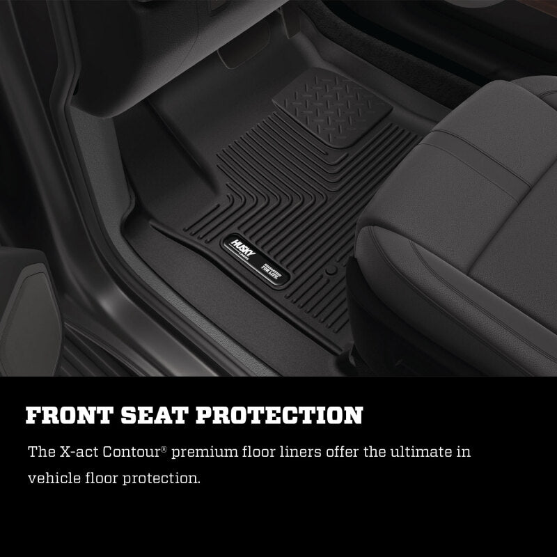 Husky Liners 19-22 Lexus UX200/19-24 UX250H/2025 UX300H X-Act Front Floorliner (2pc) - Blk