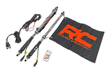 Load image into Gallery viewer, LED Light Whip Kit | 2 ft | Multi-Color | 2-pc
