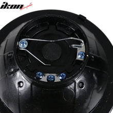 Load image into Gallery viewer, Universal 2PCS 5" Round Headlights Angel Eye Crystal Clear Red Halo