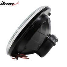 Load image into Gallery viewer, Universal 7" H6024 6014gen White Ring H4 Bulb Angel Eye Headlight