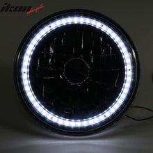 Load image into Gallery viewer, Universal 7" H6024 6014gen White Ring H4 Bulb Angel Eye Headlight