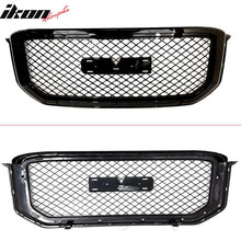 Load image into Gallery viewer, Fits 15-18 GMC Yukon XL Denali OE Sport Square Mesh Hood Bumper Grille