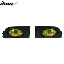 Load image into Gallery viewer, 2001-2003Â Honda Civic Yellow Lens 2PCS Front Bumper Fog Lights Lamps