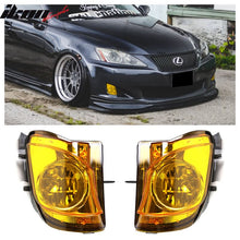 Load image into Gallery viewer, 2006-2010 Lexus IS Series IS250 IS350 Amber/Yellow Lens 2PC Fog Lights