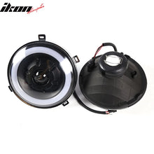 Load image into Gallery viewer, 1997-2016 Jeep Wrangler 7" Halo Angel Eyes LED Projector Headlights