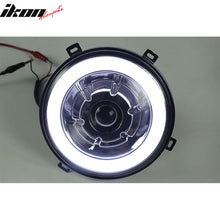 Load image into Gallery viewer, 1997-2016 Jeep Wrangler 7 in Halo Angel Eyes LED Projector Headlights