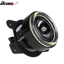 Load image into Gallery viewer, 2007-2016 Jeep Wrangler LED Projector Fog Light With Halo Clear Lens